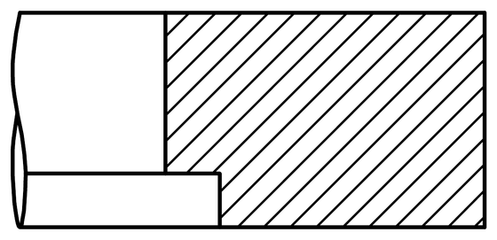直角切(下)(IWL)斷面圖