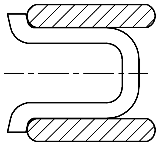 PC-type expander (C) section drawing