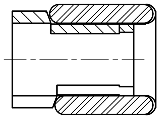 R-type expander (R) section drawing