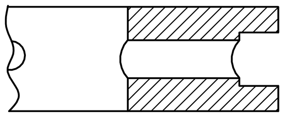 Slotted (S) section drawing